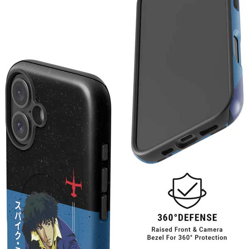 Cowboy Bebop Spike Spiegel iPhone 16 Magsafe Impact Case