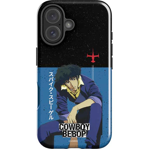 Cowboy Bebop Spike Spiegel iPhone 16 Plus Impact Case