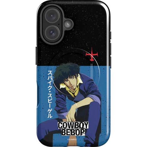 Cowboy Bebop Spike Spiegel iPhone 16 Plus Magsafe Impact Case