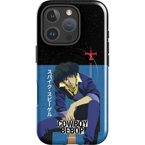 Cowboy Bebop Spike Spiegel iPhone 16 Pro Max Magsafe Impact Case