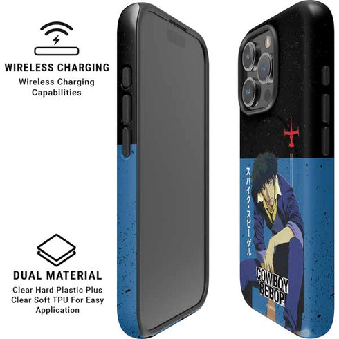 Cowboy Bebop Spike Spiegel iPhone 16 Pro Max Magsafe Impact Case