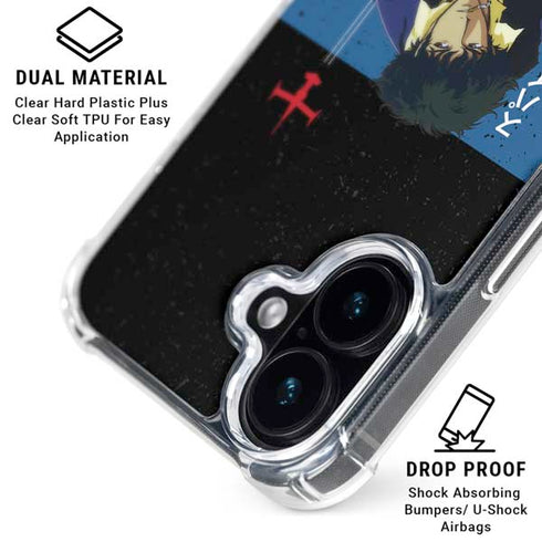 Cowboy Bebop Spike Spiegel iPhone 17 Clear Case