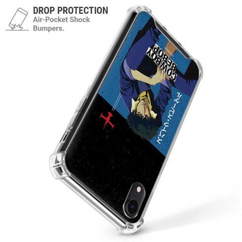Cowboy Bebop Spike Spiegel iPhone XR Clear Case