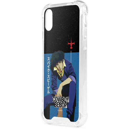 Cowboy Bebop Spike Spiegel iPhone XS Clear Case