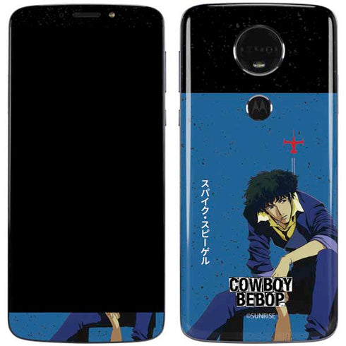 Cowboy Bebop Spike Spiegel Moto E5 Plus Skin