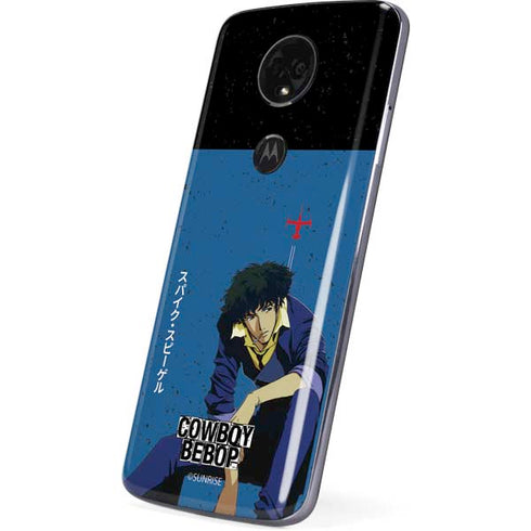 Cowboy Bebop Spike Spiegel Moto E5 Plus Skin