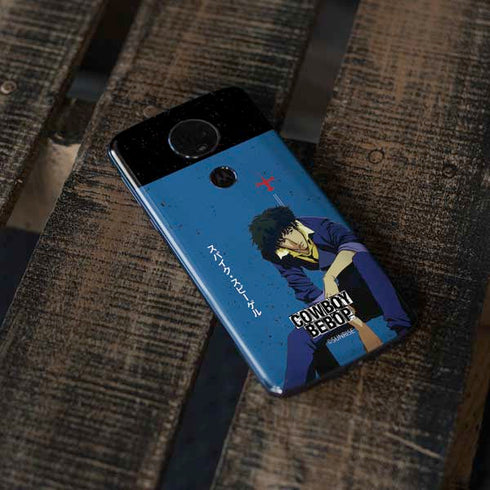 Cowboy Bebop Spike Spiegel Moto E5 Plus Skin