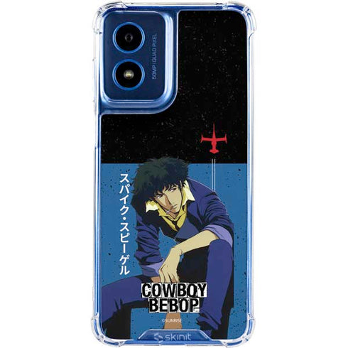 Cowboy Bebop Spike Spiegel Moto G 5G (2024) Clear Case