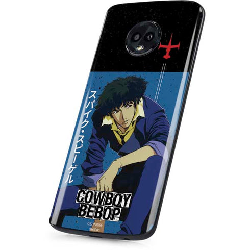 Cowboy Bebop Spike Spiegel Moto G6 Skin