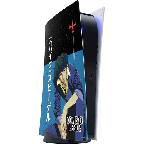 Cowboy Bebop Spike Spiegel PS5 Digital Edition Console Skin