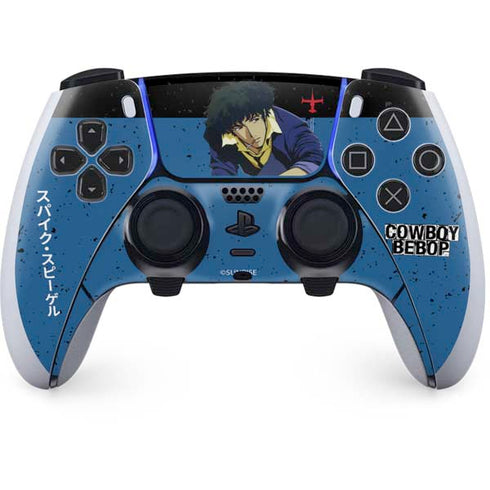 Cowboy Bebop Spike Spiegel PS5 DualSense Edge Pro Controller Skin