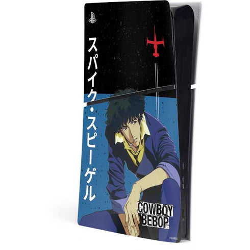 Cowboy Bebop Spike Spiegel PS5 Slim Digital Edition Console Skin