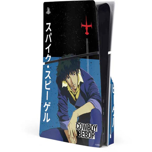 Cowboy Bebop Spike Spiegel PS5 Slim Disk Console Skin