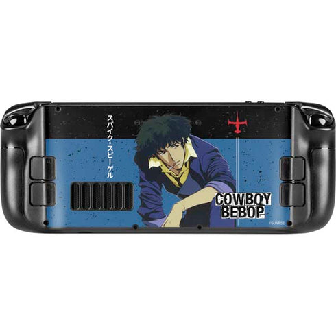 Cowboy Bebop Spike Spiegel Steam Deck Handheld Gaming Computer OLED Skin