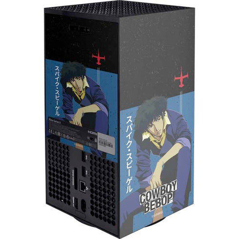 Cowboy Bebop Spike Spiegel XBox Series X Digital Edition Console Skin