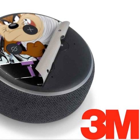 Looney Tunes Splatter Paint Tasmanian Devil Amazon Echo Dot Skin