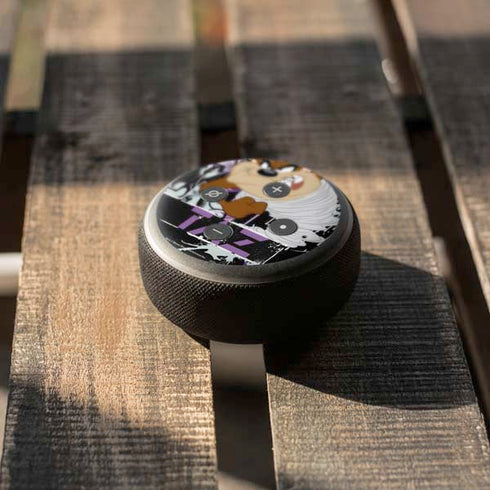 Looney Tunes Splatter Paint Tasmanian Devil Amazon Echo Dot Skin