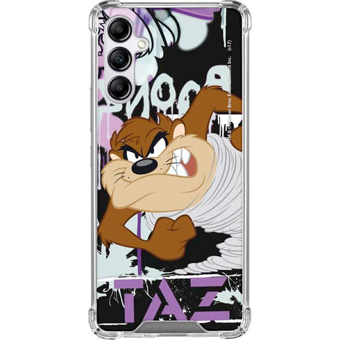Looney Tunes Splatter Paint Tasmanian Devil Gabb Phone 4 Clear Case