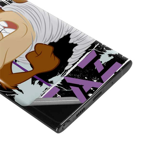 Looney Tunes Splatter Paint Tasmanian Devil Galaxy Note 10 Plus Skin