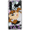 Looney Tunes Splatter Paint Tasmanian Devil Galaxy S24 FE Clear Case