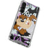 Looney Tunes Splatter Paint Tasmanian Devil Galaxy S24 FE Clear Case
