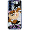 Looney Tunes Splatter Paint Tasmanian Devil Galaxy S25 Plus Clear Case