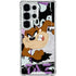 Looney Tunes Splatter Paint Tasmanian Devil Galaxy S25 Ultra Clear Case