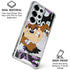 Looney Tunes Splatter Paint Tasmanian Devil Galaxy S25 Ultra Clear Case