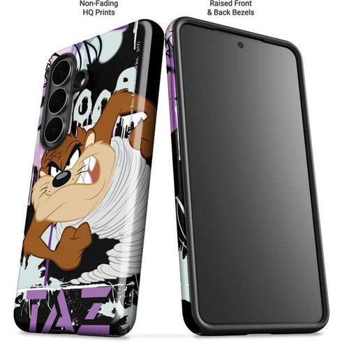 Looney Tunes Splatter Paint Tasmanian Devil Galaxy S26 Impact Case