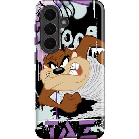 Looney Tunes Splatter Paint Tasmanian Devil Galaxy S26 Impact Case
