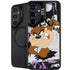 Looney Tunes Splatter Paint Tasmanian Devil Galaxy S26 Plus Kickstand Case