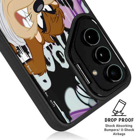 Looney Tunes Splatter Paint Tasmanian Devil Galaxy S26 Ultra Kickstand Case