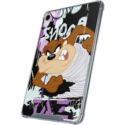 Looney Tunes Splatter Paint Tasmanian Devil iPad 11th Gen (2025) Clear Case