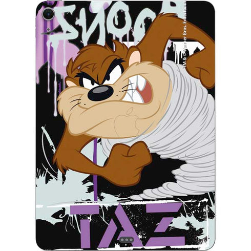 Looney Tunes Splatter Paint Tasmanian Devil Apple iPad Air Skin