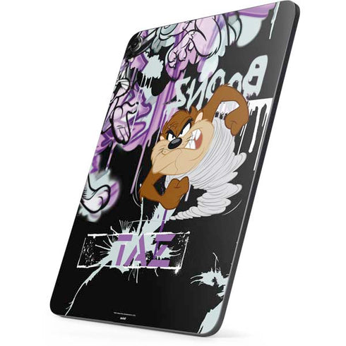 Looney Tunes Splatter Paint Tasmanian Devil Apple iPad Pro Skin