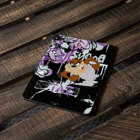Looney Tunes Splatter Paint Tasmanian Devil Apple iPad Pro Skin