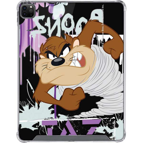 Looney Tunes Splatter Paint Tasmanian Devil iPad Cases