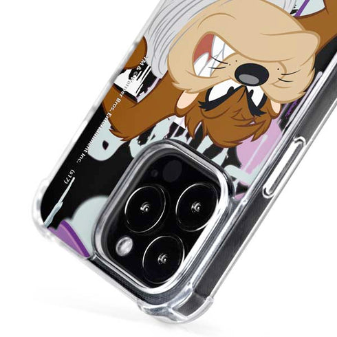 Looney Tunes Splatter Paint Tasmanian Devil iPhone 16 Pro MagSafe Case