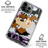Looney Tunes Splatter Paint Tasmanian Devil iPhone 16 Pro Max Clear Case