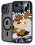 Looney Tunes Splatter Paint Tasmanian Devil iPhone 16e Kickstand Case