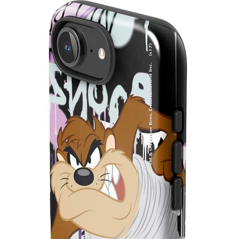 Looney Tunes Splatter Paint Tasmanian Devil iPhone 16e Impact Case