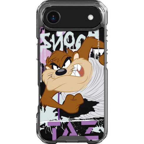 Looney Tunes Splatter Paint Tasmanian Devil iPhone 17 Air Clear Case