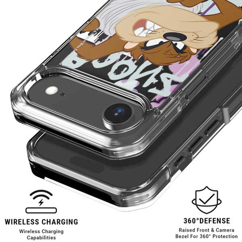 Looney Tunes Splatter Paint Tasmanian Devil iPhone 17 Air MagSafe Case