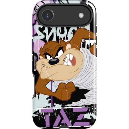 Looney Tunes Splatter Paint Tasmanian Devil iPhone 17 Air Magsafe Impact Case