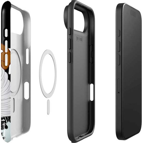 Looney Tunes Splatter Paint Tasmanian Devil iPhone 17 Air Magsafe Impact Case