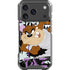 Looney Tunes Splatter Paint Tasmanian Devil iPhone 17 Pro Clear Case