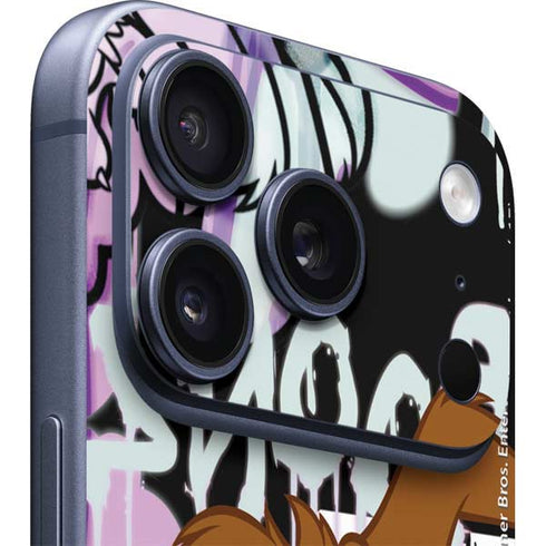 Looney Tunes Splatter Paint Tasmanian Devil iPhone 17 Pro Skin