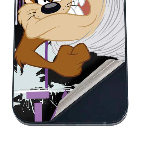 Looney Tunes Splatter Paint Tasmanian Devil iPhone 17 Pro Skin