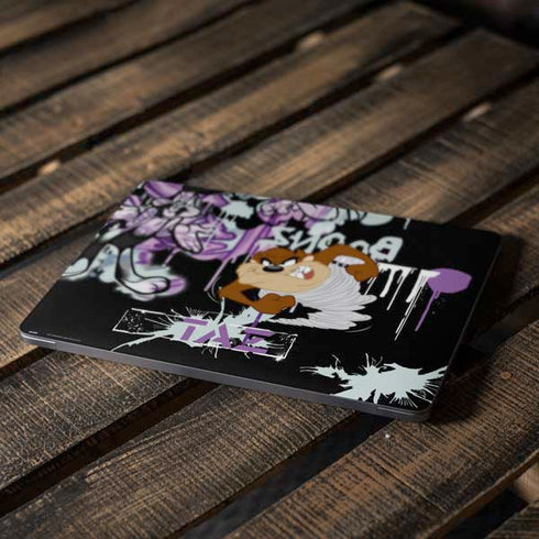 Looney Tunes Splatter Paint Tasmanian Devil Apple MacBook Air Skin