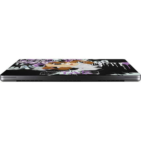 Looney Tunes Splatter Paint Tasmanian Devil Apple MacBook Pro 14-inch Skin